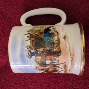 Vintage Ellgreave Woods & Sons England Mug/Stein Genuine Ironstone